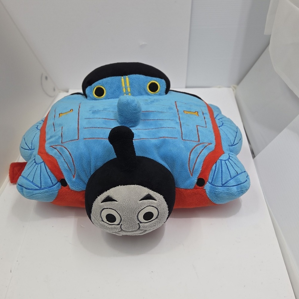 Thomas & Friends Pillow Pets Thomas The Tank Engine 18" Plush Stuffed Train...